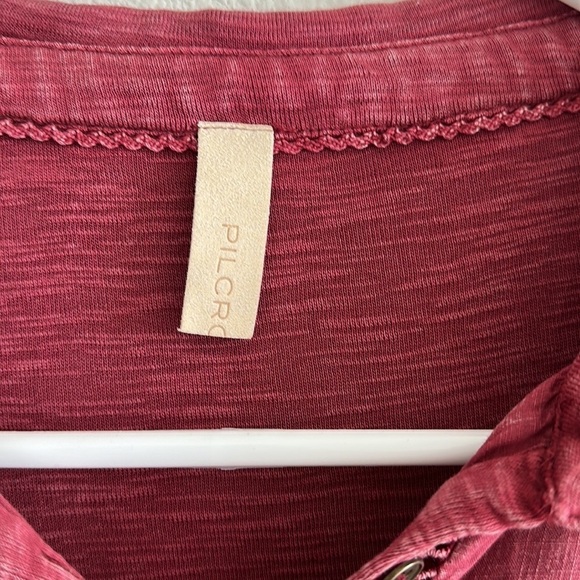 Pilcro Frayed Tunic Buttondown - Picture 12 of 12